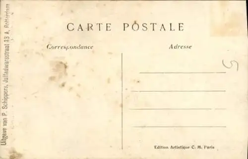 CPA Cycliste Pierre Heusgheim, routier Belge