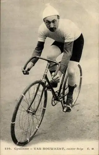 CPA Cycliste Cyrille Van Hauwaert, routier Belge