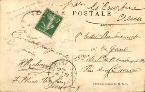 CPA Cycliste Lapize, routier Français