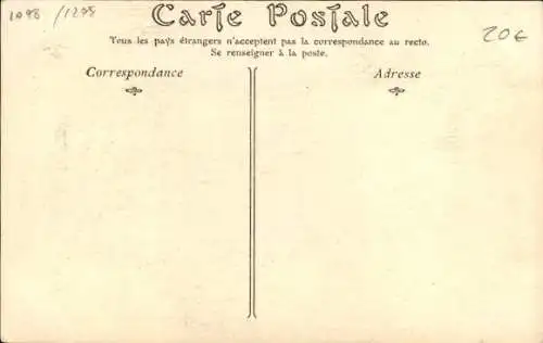 CPA Cycliste Menus Bedell, Sprinter Americain