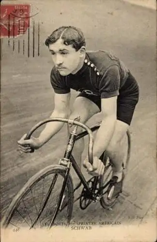 CPA Cycliste Schwab, Sprinter Americain