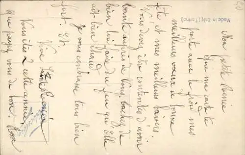 Ak Frau mit langem Haar, Pferd