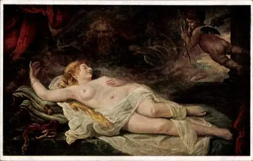 Künstler Ak Kunz, L. Adam, Jupiter und Jo