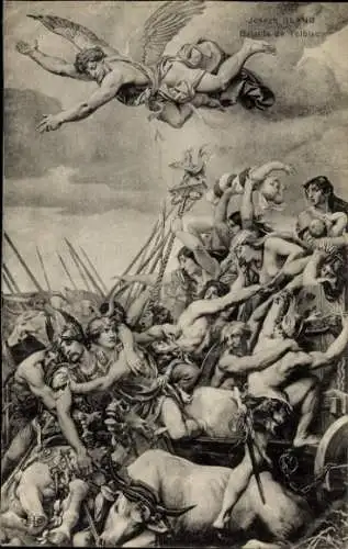 Künstler CPA Bataille de Tolbiac, 496