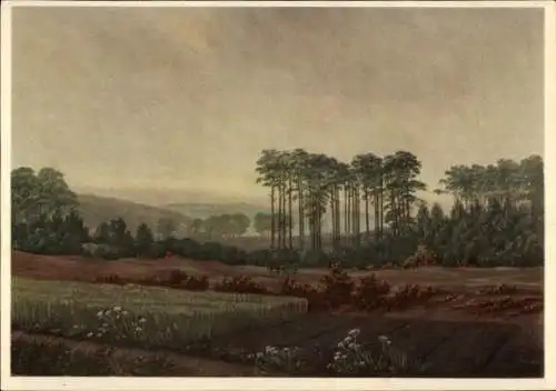 Künstler Ak Friedrich, C. D., Nachmittag