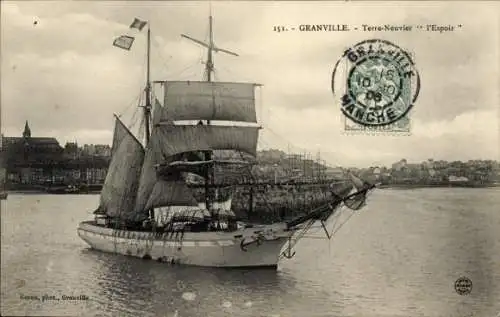 Ak Granville Manche, Terre-Neuvier l'Espoir