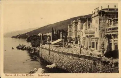 Ak Labin Albona Istria Kroatien, Strandhotel