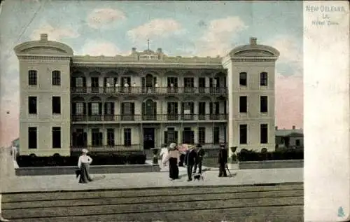 Ak New Orleans Louisiana USA, Hotel Dieu, private Krankenhaus, unter Verwaltung der Schwestern...