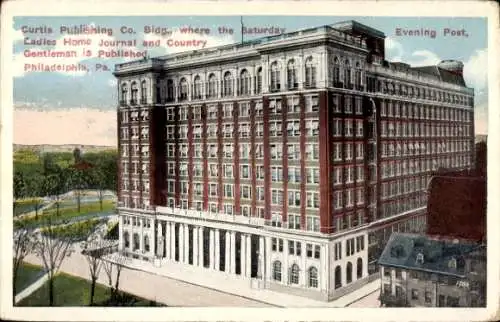 PC Philadelphia Pennsylvania USA, Curtis Publishing Company Building