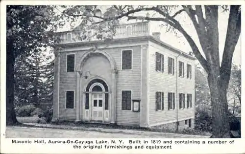PC Aurora New York USA, Masonic Hall