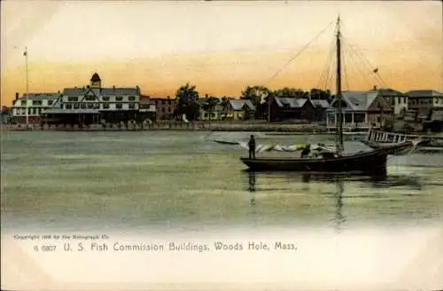 PC Woods Hole Massachusetts USA, U. S. Fish Commissions Buildings