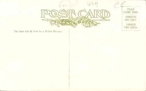 Ak Colorado Springs Colorado USA, Antlers Hotel