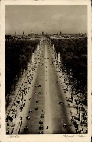 Ak Berlin Tiergarten, Ost West Achse