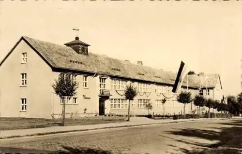 Ak Panschwitz Kuckau Krs. Kamenz, Sorbische Mittelschule J.Barth Cisinski