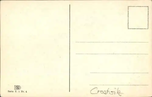 Ak Crostwitz in der Oberlausitz, Osterreiten