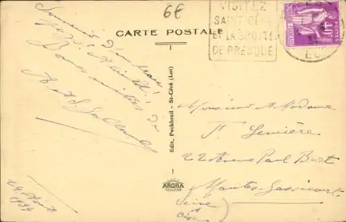 CPA Saint Céré Lot, Avenue Victor Hugo