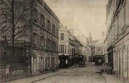 Ak Meulan Yvelines, Rue du Fort