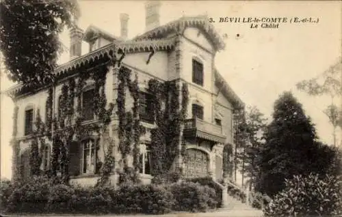 Ak Béville le Comte Eure et Loir, Châlet