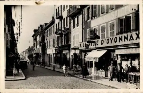Ak Oyonnax Ain, La Rue Anatole France