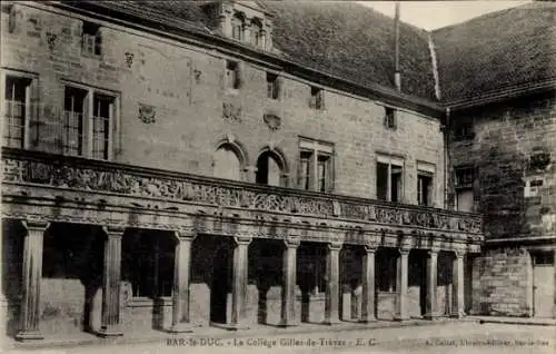 Ak Bar le Duc Meuse, College Gilles de Treves