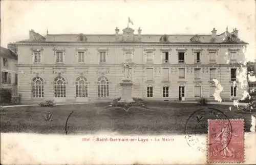 Ak Saint Germain en Laye Yvelines, La Mairie