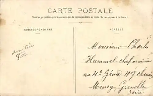 Ak Montceau les Mines Saône et Loire, Bureau de la Compagnie des Mines de Blanzy