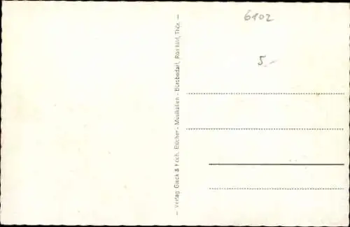 Ak Römhild in Thüringen, Herzog Bernhard Schule