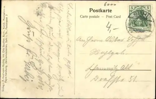 Ak Suhl in Thüringen, Teilansicht, Kirchen