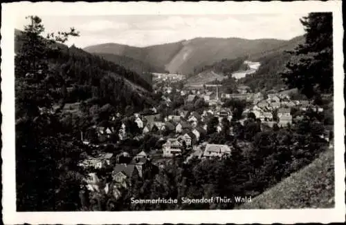 Ak Sitzendorf in Thüringen, Gesamtansicht