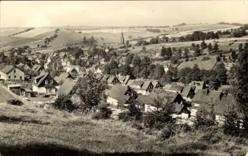 Ak Wurzbach in Thüringen, Ortsansicht