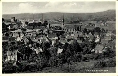 Ak Laudenbach an der Bergstraße, Gesamtansicht