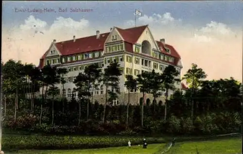 Ak Bad Salzhausen Nidda in Hessen, Ernst Ludwig-Heim