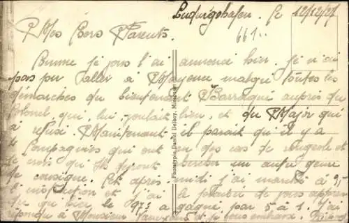 Ak Saarbrücken im Saarland, Vorderansicht der Rue de l'Empire, Reichsstrasse, Stadtansicht,  Auto