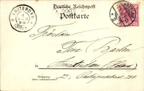 Ak Fürst Otto von Bismarck, Portrait