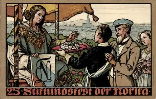 Studentika Ak Wien, 25. Stiftungsfest der Norica