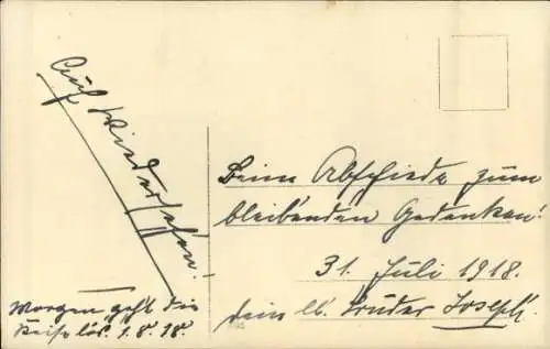 Foto Ak Sanitäter in Uniform, Rotes Kreuz