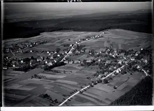 Foto Dobel im Schwarzwald, Fliegeraufnahme