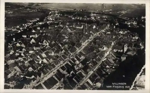 Ak Villingen Schwenningen im Schwarzwald, Luftaufnahme