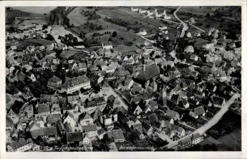 Ak Herzogenaurach in Mittelfranken, Fliegeraufnahme
