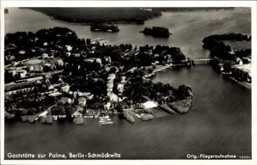 Ak Berlin Köpenick Schmöckwitz, Luftaufnahme