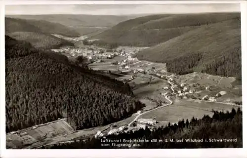 Ak Enzklösterle im Schwarzwald, Fliegeraufnahme