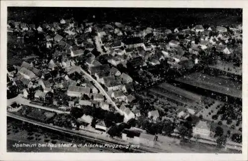 Ak Ipsheim Mittelfranken, Fliegeraufnahme