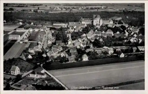 Ak Wiblingen Ulm an der Donau Baden, Fliegeraufnahme