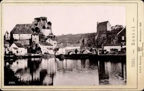 CdV Runkel an der Lahn, Teilansicht, 1891