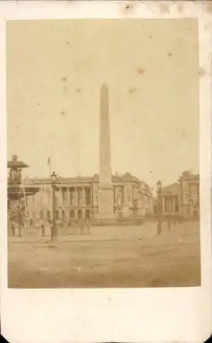 CdV Paris VIII., Place de la Concorde, Obelisk