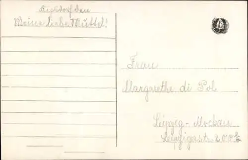 Ak Kleiner Vaterland-Verteidiger, Kind in Uniform