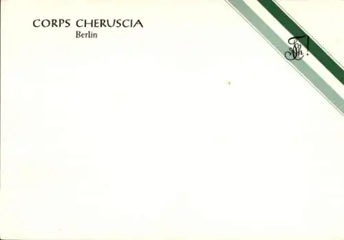 Studentika Ak Berlin, Corps Cheruscia im WSC, Corpsfarben, Zirkel