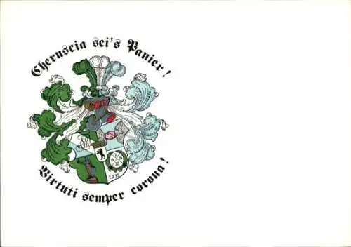 Studentika Ak Berlin, Corps Cheruscia im WSC, Ringstr. 89, Wappen
