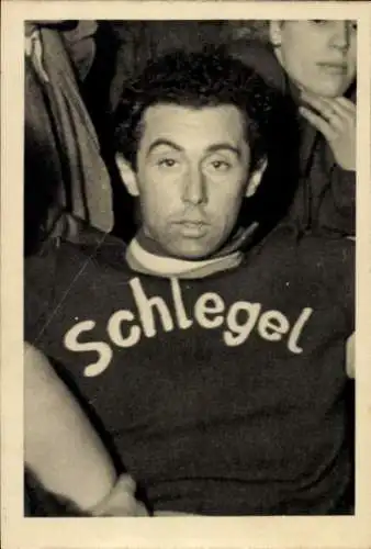 Foto schweizer Radrennfahrer Jean Roth, Portrait