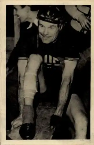 Foto deutscher Radrennfahrer Ludwig Hörmann, Portrait